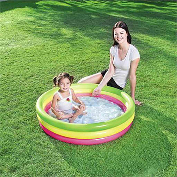 Piscină gonflabilă pentru copii - Bestway - 102x25 cm - 3 culori