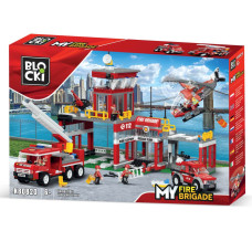 Jucărie de construcție - stație de pompieri -  881 elemente - BLOCKI Preview
