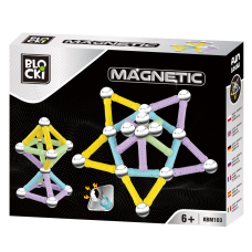 Jucărie de construcție magnetică - BLOCKI Magnetic - 38 buc Preview