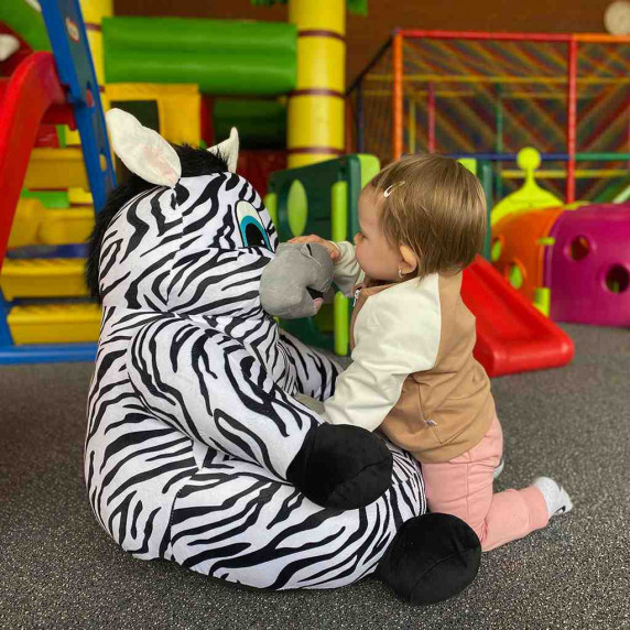 Fotoliu pentru copii - zebră - New Baby