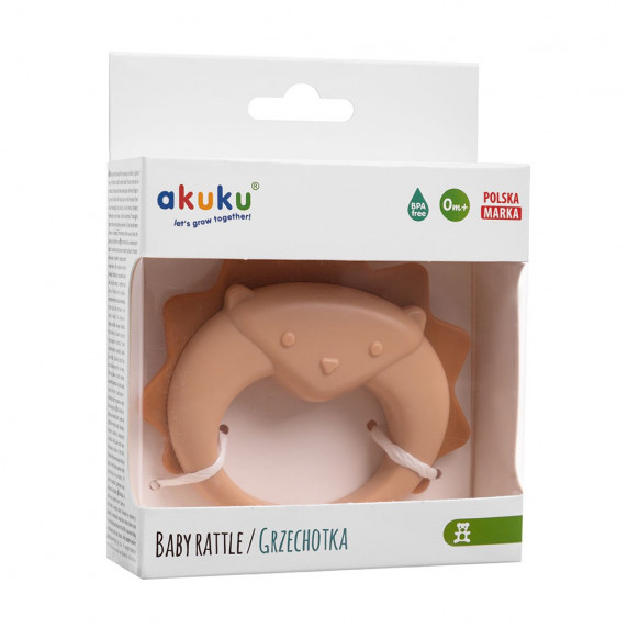 Jucărie bebe cu zornăitoare - AKUKU - arici