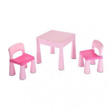 Masă pentru copii cu scaun - roz - NEW BABY Preview