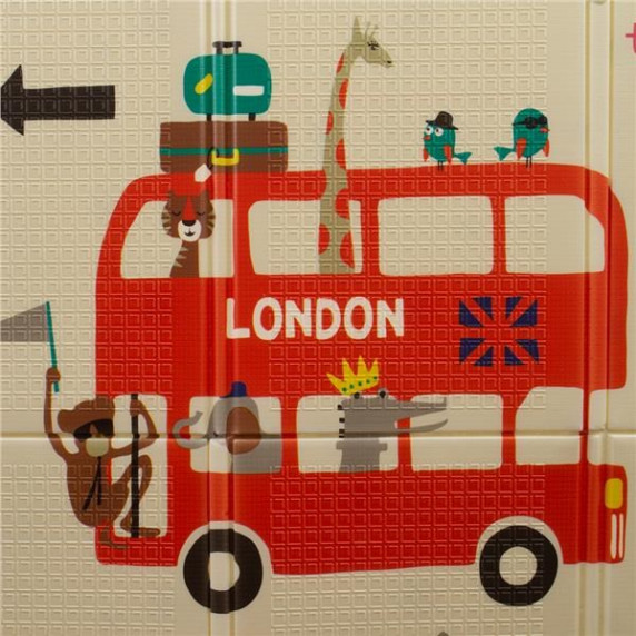 Saltea pliabilă pentru copii - Londra - PlayTo 
