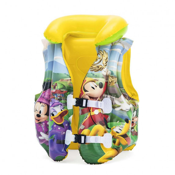Vestă gonflabilă pentru copii - Mickey Roadster - BESTWAY 91030 - 51 x 46 cm