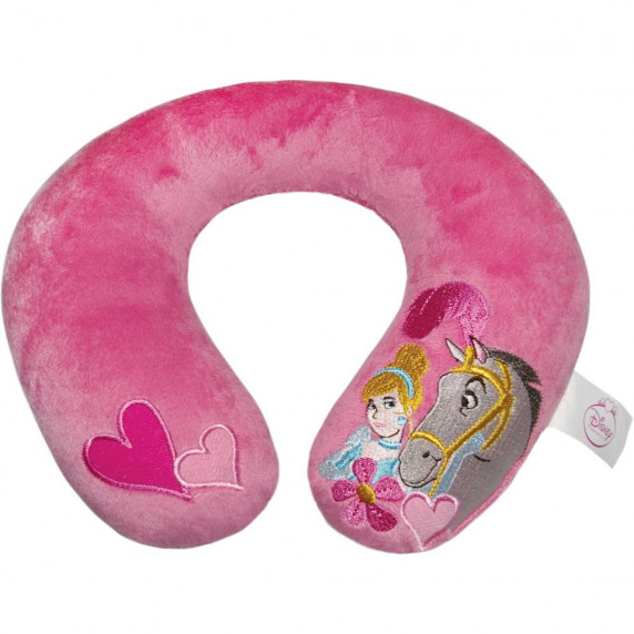 Pernă gât copii pentru călătorie Disney Princess - Kaufmann, roz