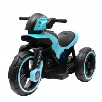 Motocicletă electrică - Baby Mix POLICE - albastru 