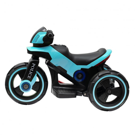Motocicletă electrică - Baby Mix POLICE - albastru