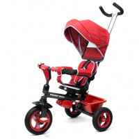 Tricicletă pentru copii - Baby Mix RIDER 360° - bordo 