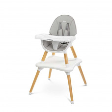 Scaun de masă bebe - gri - CARETERO TUVA Preview
