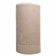 Pătură tricotată din bambus și bumbac - 100x80 cm - NEW BABY - bej Preview