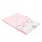 Pătură pentru copii - Minky 102x80 cm - NEW BABY - roz