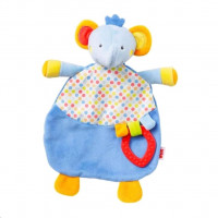 Jucărie textilă pentru bebeluși - elefant - NUK Forest Fun 