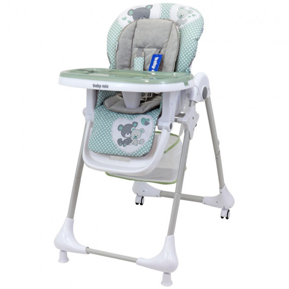 Scaun de masă bebe - BABY MIX Infant - verde
