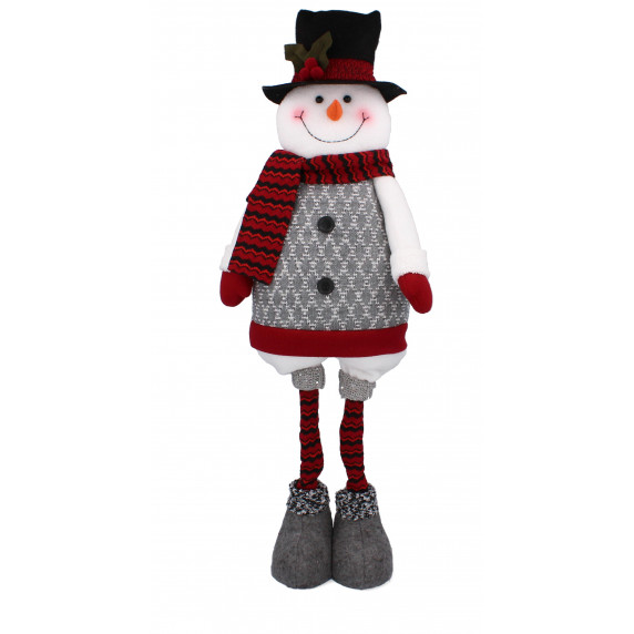 Om de zăpadă cu înălțime reglabilă - 65/82 cm - Inlea4Fun