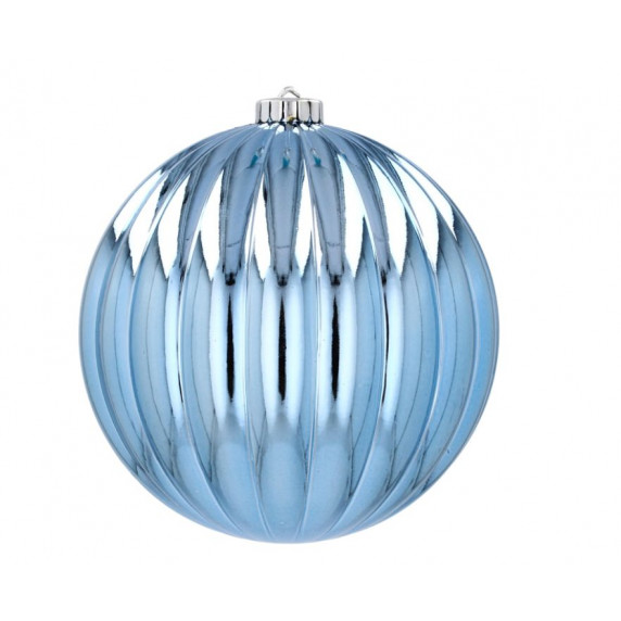 Glob de Crăciun - 1 bucată - 15 cm - Inlea4Fun - albastru