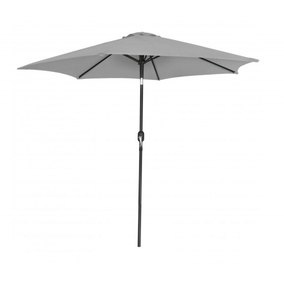 Umbrelă soare - 300 cm - gri - InGarden