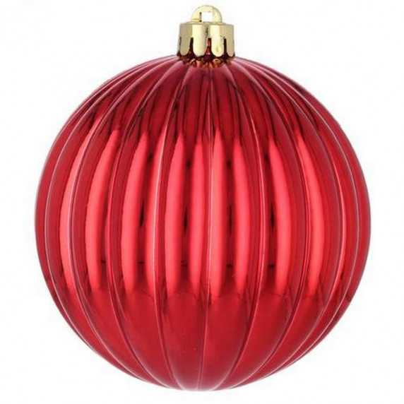 Set globuri de Crăciun și decorațiuni 32 buc, Inlea4Fun - roșu