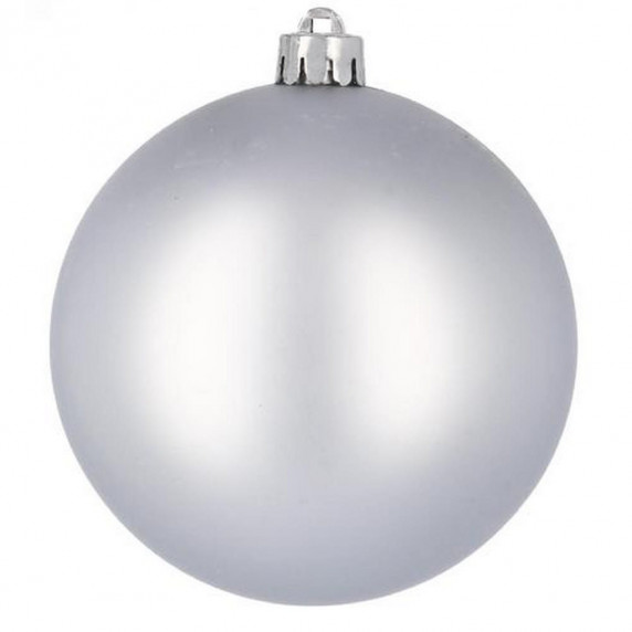 Set globuri de Crăciun și decorațiuni 32 buc, Inlea4Fun - argintiu