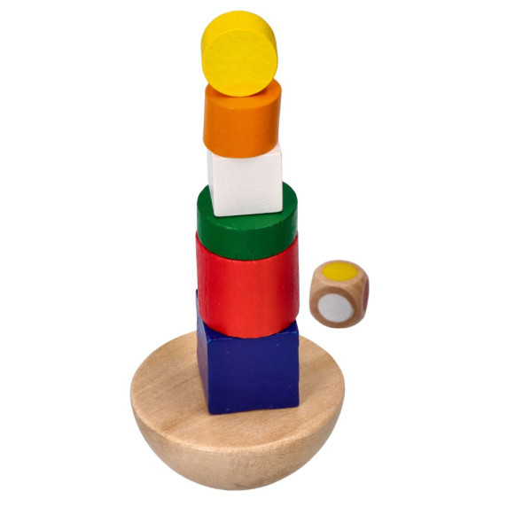 Jucărie de echilibru - din lemn 