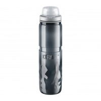 Sticlă de apă pentru bicicletă - ELITE ICE FLY 21" 650 ml - gri 