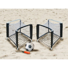 Set porți fotbal de plajă cu minge Master 25 x 25 x 38 cm  Preview
