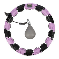 Cerc masaj  cu greutate - violet/negru - FH03 Preview