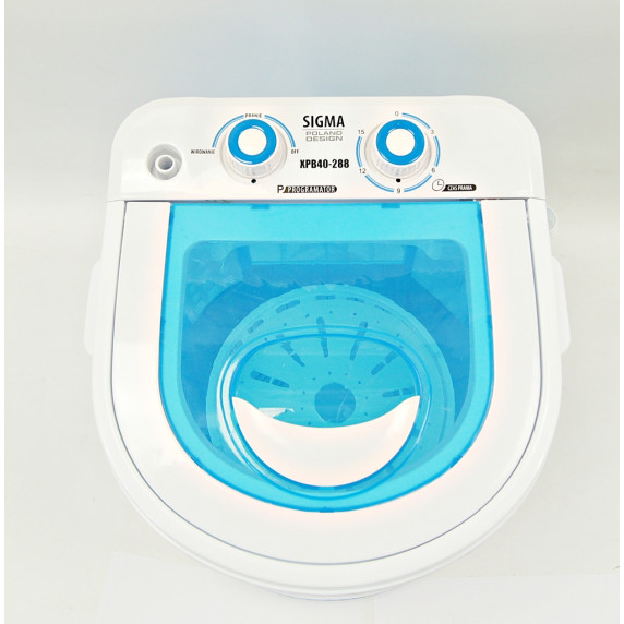 Mașină de spălat rufe cu centrifugă - Sigma XPB40-288 - albastru