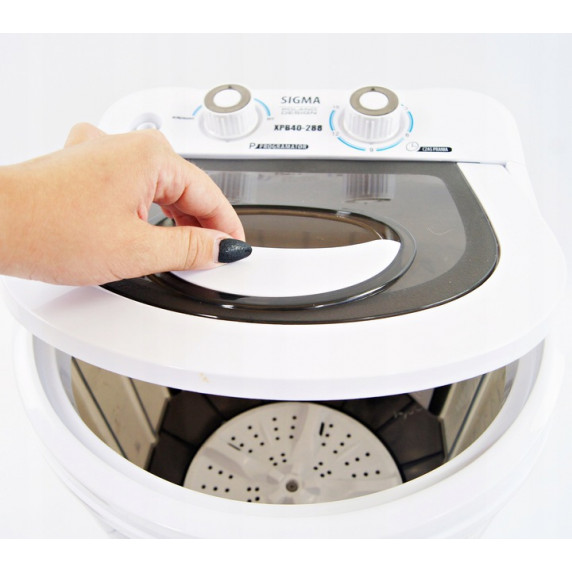 Mașină de spălat rufe cu centrifugă - Sigma XPB40-288 - gri