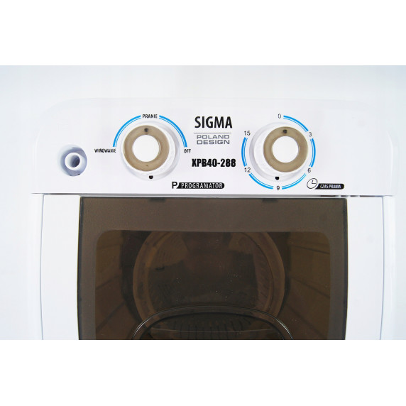 Mașină de spălat rufe cu centrifugă - Sigma XPB40-288 - gri