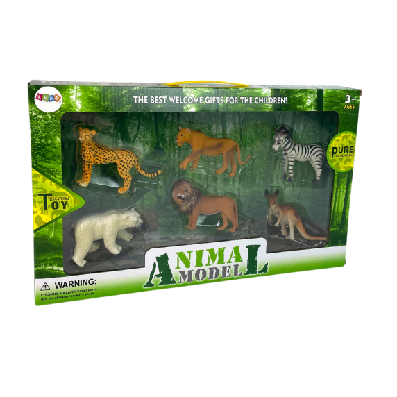 Set figurine - animale sălbatice din Africa - 6 figurine - Animal Model