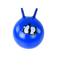 Minge cu urechi pentru sărituri - 45 cm - pinguin albastru - Jumping Ball 