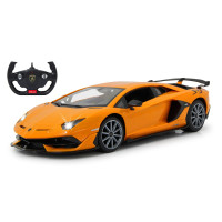 Mașină cu telecomandă - Lamborghini Aventador SVJ 1:14 2.4G Orange - Jamara 