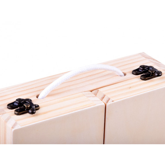 Set bricolaj în cutie de lemn - Inlea4Fun CARPENTER TOOL BOX