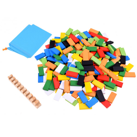 Joc domino - 300 piese colorate - Inlea4Fun