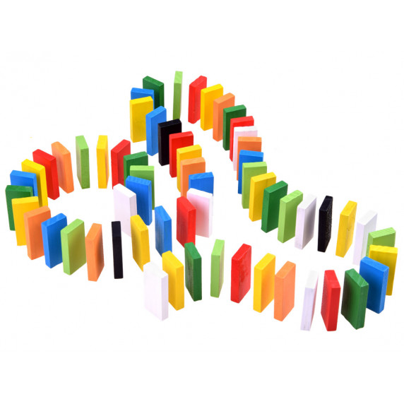 Joc domino - 300 piese colorate - Inlea4Fun