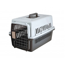 Cușcă transport pisică - 59x36x35 cm - Aga MR7205 - gri/negru Preview