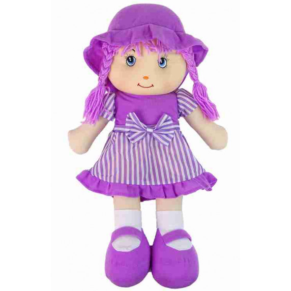 Păpușă 50 cm - Inlea4Fun Cuddly - violet