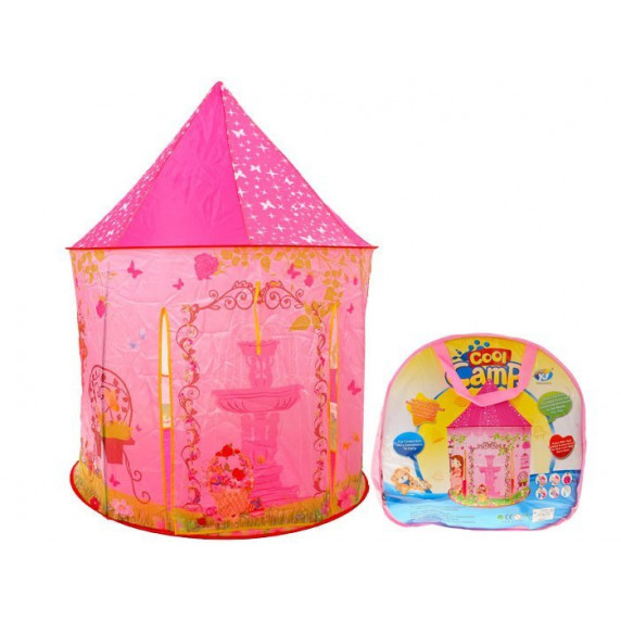 Cort de joacă pentru copii - roz - Inlea4Fun COOL CAMP