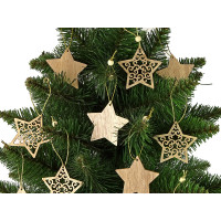 Ornament pentru pom de Crăciun, 12 buc -  Inlea4Fun - stea 