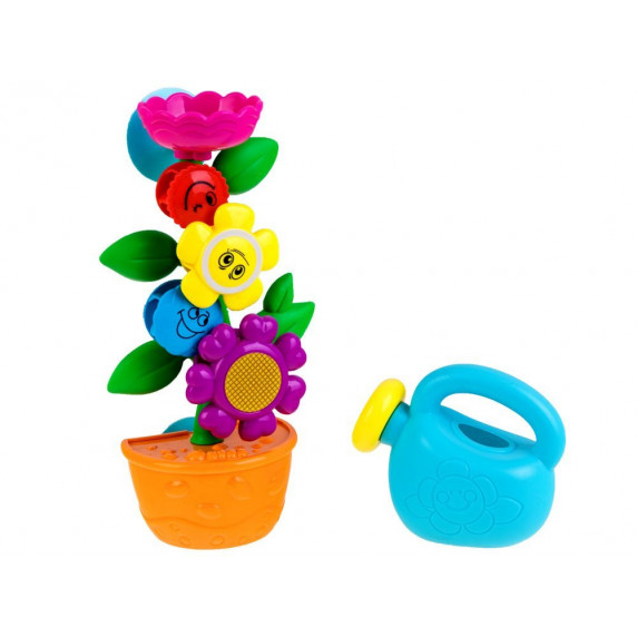 Jucărie de baie - ghiveci cu flori - Inlea4Fun Interesting Gardener