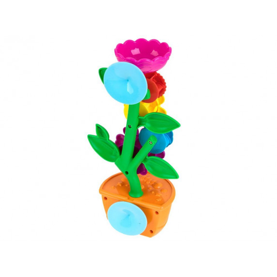 Jucărie de baie - ghiveci cu flori - Inlea4Fun Interesting Gardener
