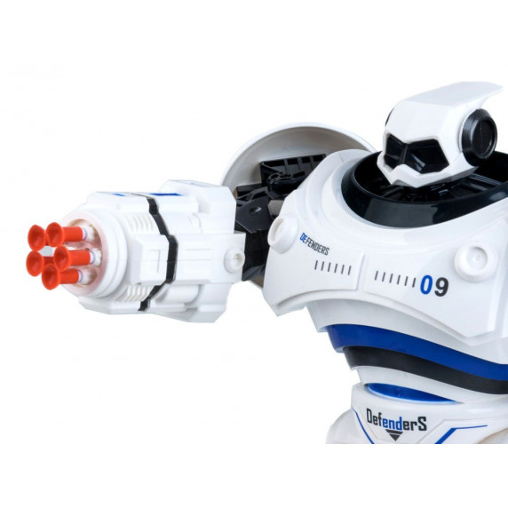 Robot cu telecomandă - 33 cm - Inlea4Fun RC DefenderS 