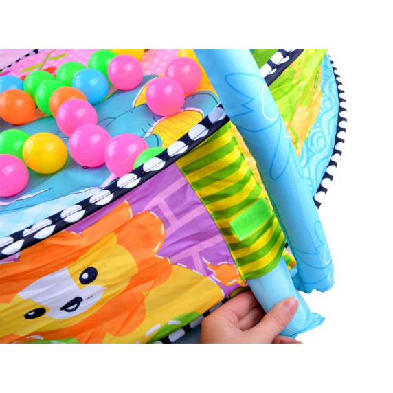 Piscină uscată cu bile colorate - Inlea4Fun BABY ACTIVITY