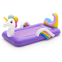 Saltea/pat gonflabil pentru copii - unicorn - BESTWAY 67713 