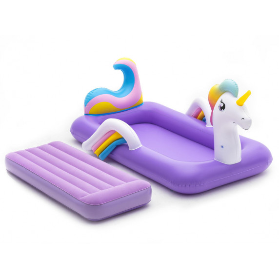 Saltea/pat gonflabil pentru copii - unicorn - BESTWAY 67713