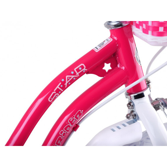 Bicicletă copii cu ghidaj Royalbaby Star Girl 12" RB12G-1 – pink