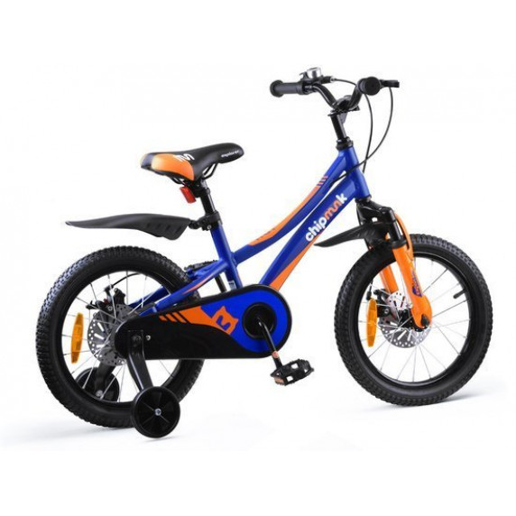 Bicicletă copii Royalbaby Explorer 16" CM16-3 - albastru/portocaliu