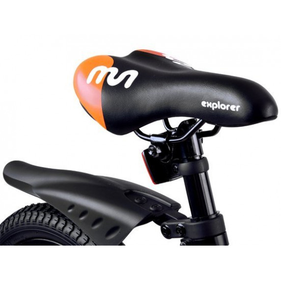 Bicicletă copii Royalbaby Explorer 16" CM16-3 – negru/portocaliu