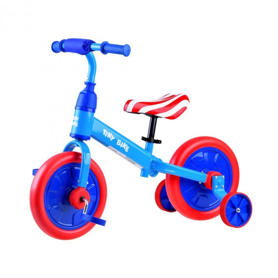 Bicicletă pentru copii -America - albastru - Inlea4Fun Tiny Bike