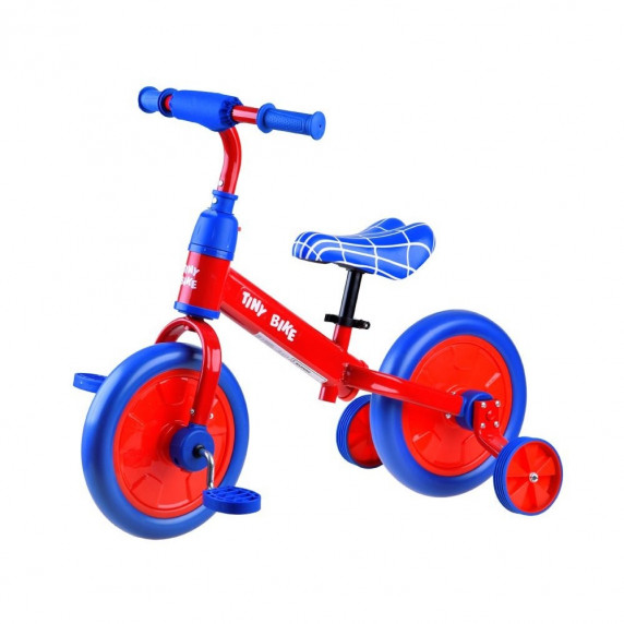 Bicicletă pentru copii -Spider - roșu - Inlea4Fun Tiny Bike